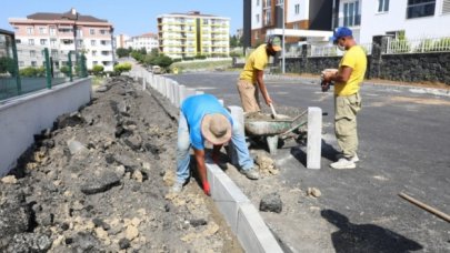 Silivri'nin yol çalışmaları sürüyor