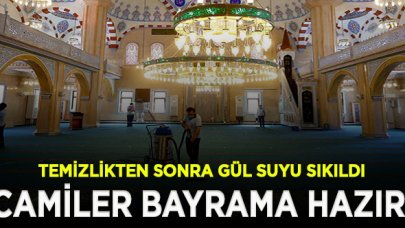 Camiler Kurban Bayramı'na hazır