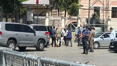 ABD Büyükelçisi Satterfield Ayasofya Camii'nde