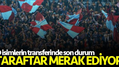 Trabzonspor'da gündem transfer! O isimlerin geleceği merak konusu...