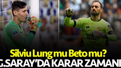 Galatasaray'da karar haftası! Silviu Lung mu Beto mu?