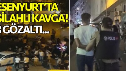 Esenyurt'ta yabancı grupların silahlı kavgasında 3 gözaltı