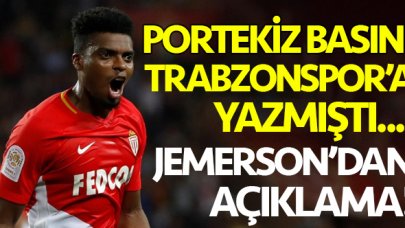 Jemerson'dan Trabzonspor açıklaması!