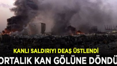 Kanlı saldırıyı DEAŞ üstlendi