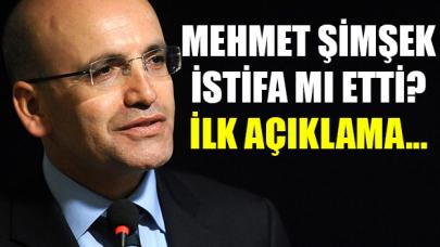 Ekonomiden Sorumlu Başbakan Yardımcısı Mehmet Şimşek istifa mı etti! İşte ilk açıklama