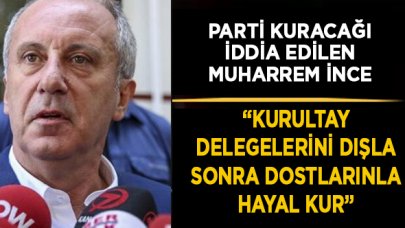 Muharrem İnce: Bölücü olan kim?