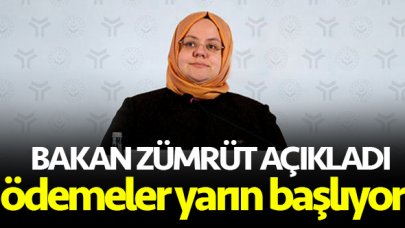 Nakdi Ücret Desteği ödemeleri yarın başlıyor