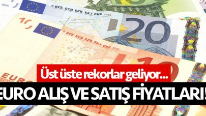 Euro şu an kaç lira? Son dakika alış ve satış fiaytları