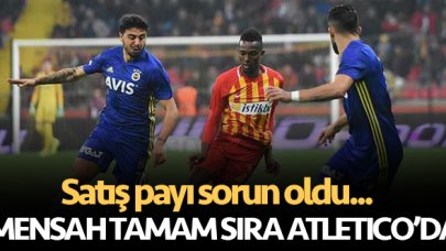 Galatasaray Mensah için Atletico Madrid ile görüşecek