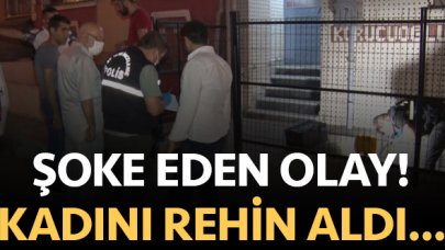 Silahla rehin aldığı kadını polisin ikna etmesiyle serbest bıraktı