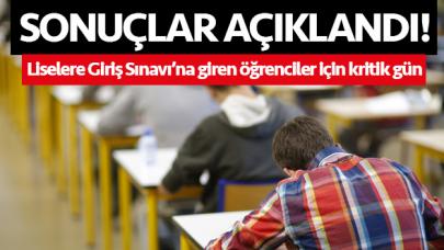 LGS yerleştirme sonuçları açıklandı