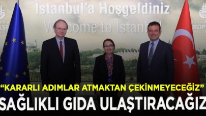 İmamoğlu: Önceliğimiz İstanbulluları sağlıklı gıdaya ulaştırmak