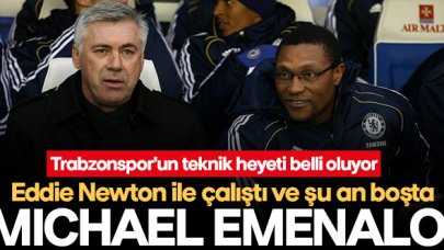 Trabzonspor'da teknik heyet belli oluyor! Eddie Newton Michael Emenalo ile çalışacak mı?