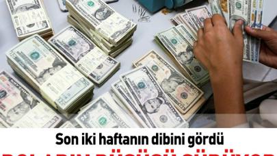 Doların düşüşü sürüyor