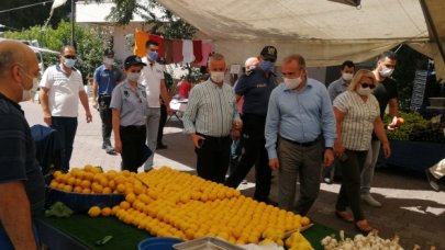 Avcılar Kaymakamı İnan pazarı denetledi