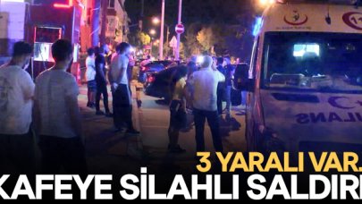 Maltepe'de kafeye silahlı baskın! 3 kişi yaralandı