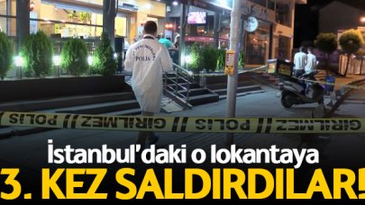 Sancaktepe'deki lokantaya 3. saldırı!