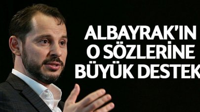 Bakan Albayrak'ın milli bağımsızlık mücadelesi sözlerine büyük destek