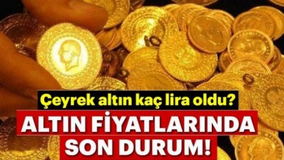 14 Ağustos Cuma altın kaç lira? Altının gram fiyatları | Cumhuriyet, yarım ve çeyrek altın kaç lira oldu