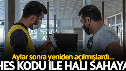 HES kodu ve ateş ölçümüyle halı saha maçına çıktılar