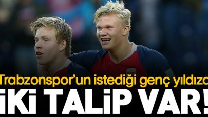 Trabzonspor'un istediği genç yıldıza iki talip var! Biri Manchester United...