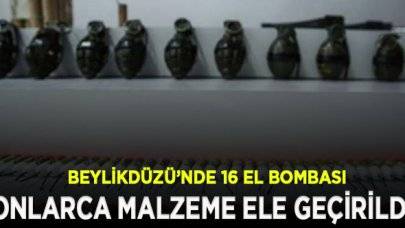 İstanbul'da DHKP-C operasyonu! Beylikdüzü'nde 16 el bombası ele geçirildi