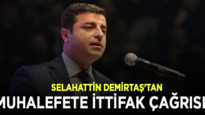 Demirtaş’tan muhalefete ittifak çağrısı