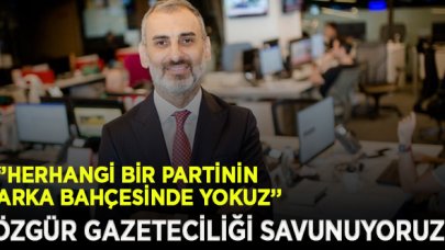 Doğan Şentürk: Özgür gazeteciliği savunuyoruz!