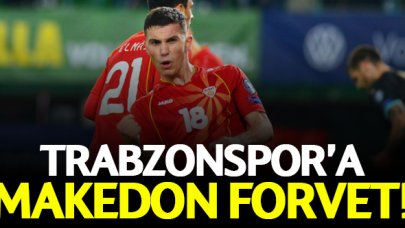 Trabzonspor Makedon futbolcuyu gündemine aldı!