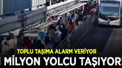 Toplu taşıma alarm veriyor