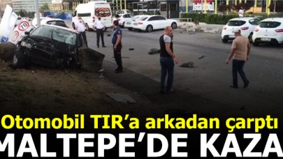 Maltepe'de kaza: 1'i ağır 2 yaralı