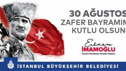 İBB'den sosyal mesafeli 30 Ağustos kutlaması