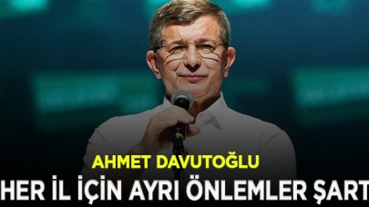 Davutoğlu: Türkiye'nin kaderi Cumhurbaşkanı ve çevresine bırakılamaz