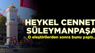 Heykel cenneti Süleymanpaşa