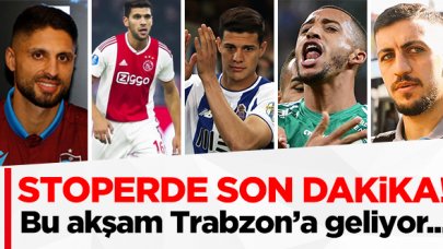 Trabzonspor transfer haberleri! Stoperde son dakika... O isim bu gece Trabzon'a geliyor