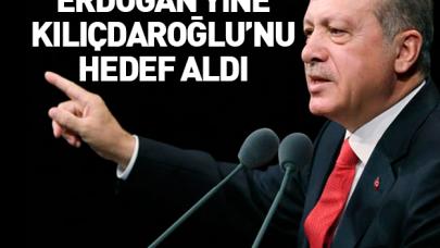 Erdoğan'dan Kılıçdaroğlu'na sert sözler