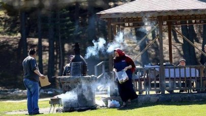 Karantinada olması gereken 78 kişi piknik alanlarında yakalandı