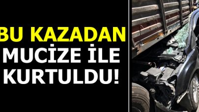 Avcılar'daki bu kazadan mucizeyle kurtuldu!