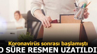 İşten çıkarma yasağı 2 ay daha uzatıldı!