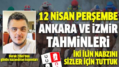 12 Nisan Perşembe Ankara ve İzmir At Yarışı Tahminleri - Kazandıran Kuponlar Burada