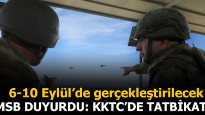 KKTC'de Şehit Yüzbaşı Cengiz Topel Akdeniz Fırtınası Tatbikatı