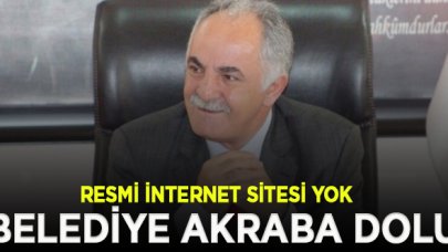 Horosan Belediye Başkanı belediyeye akrabalarını doldurmuş