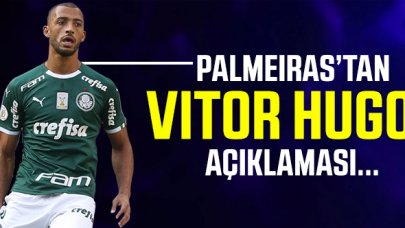 Trabzonspor'un listesindeki Vitor Hugo için Palmeiras'tan açıklama!