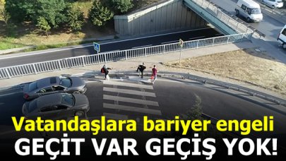 Geçit var geçiş yok!