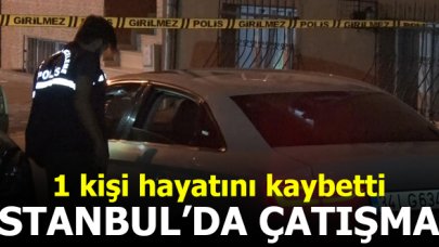 Bağcılar'da çatışma: 1 ölü, 1 gözaltı