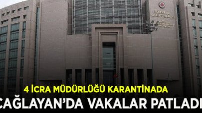 İstanbul Adalet Sarayı'nda vakalar patladı! Personeller karantinada