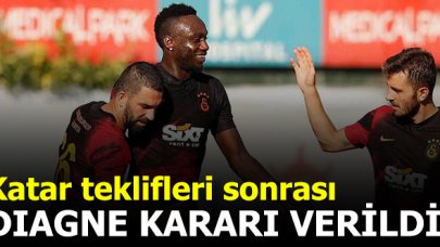 Galatasaray Diagne kararını verdi