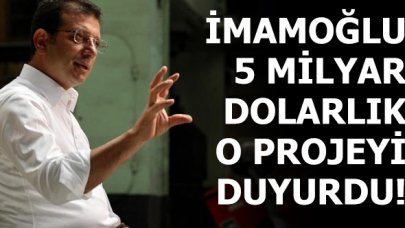 Ekrem İmamoğlu 5 milyar dolarlık Hızray projesini duyurdu! Hızray nedir?