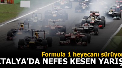 Formula 1 (F1) İtalya Grand Prix'i (GP) yarışı canlı izle