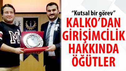 Kalko'dan girişimcilik hakkında öğütler